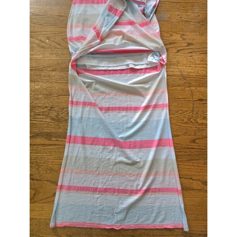 Abercrombie & Fitch Womens Striped Sleevless Maxi Sun Dress Size Small